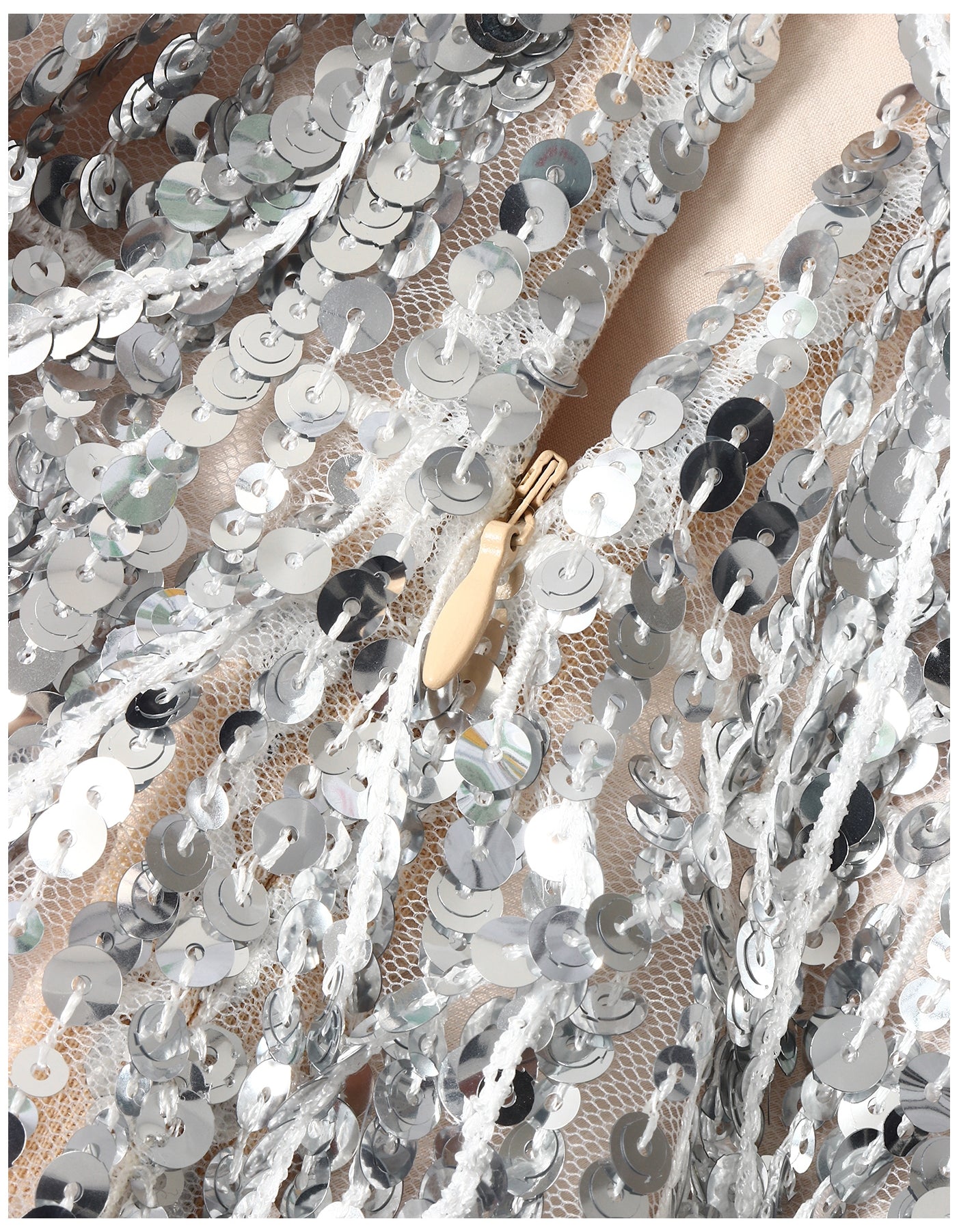 Deluxe Sequin Fringe Skirt