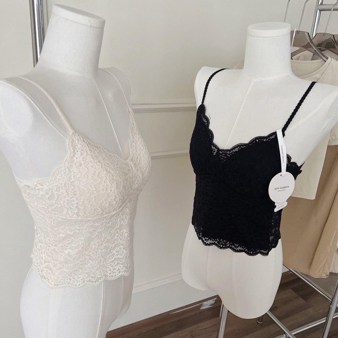 Misty Lace Padded Camisole