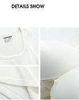 Thermal Fleece-Lined Padded Sleeveless Tank