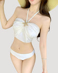 Fairy-Style Alluring 3-Piece Swimsuit Set