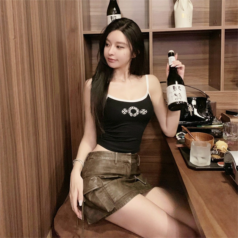 Chrome Hearts Horseshoe Pure Cotton Tank Top