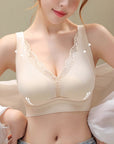 Deep V Lace Shaping Bra (No Panties)