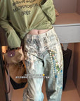 Streetwear ACN* Straight-Leg Jeans