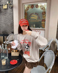 Disney Cartoon Graphic Sweatshirt