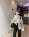 Inspired Quilted Baseball Jacket