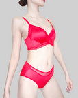 Lucky Red Wire-Free Bra