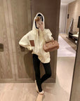 Fleece-Lined Thickened Hoodie