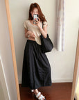 Perfect Pumpkin Bubble Skirt for Pear-Shaped Girls