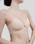 Japanese Seamless Wire-Free Push-up Smooth Thin Bra (No Panties