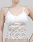 Swallowtail Butterfly Lace Backless Bra