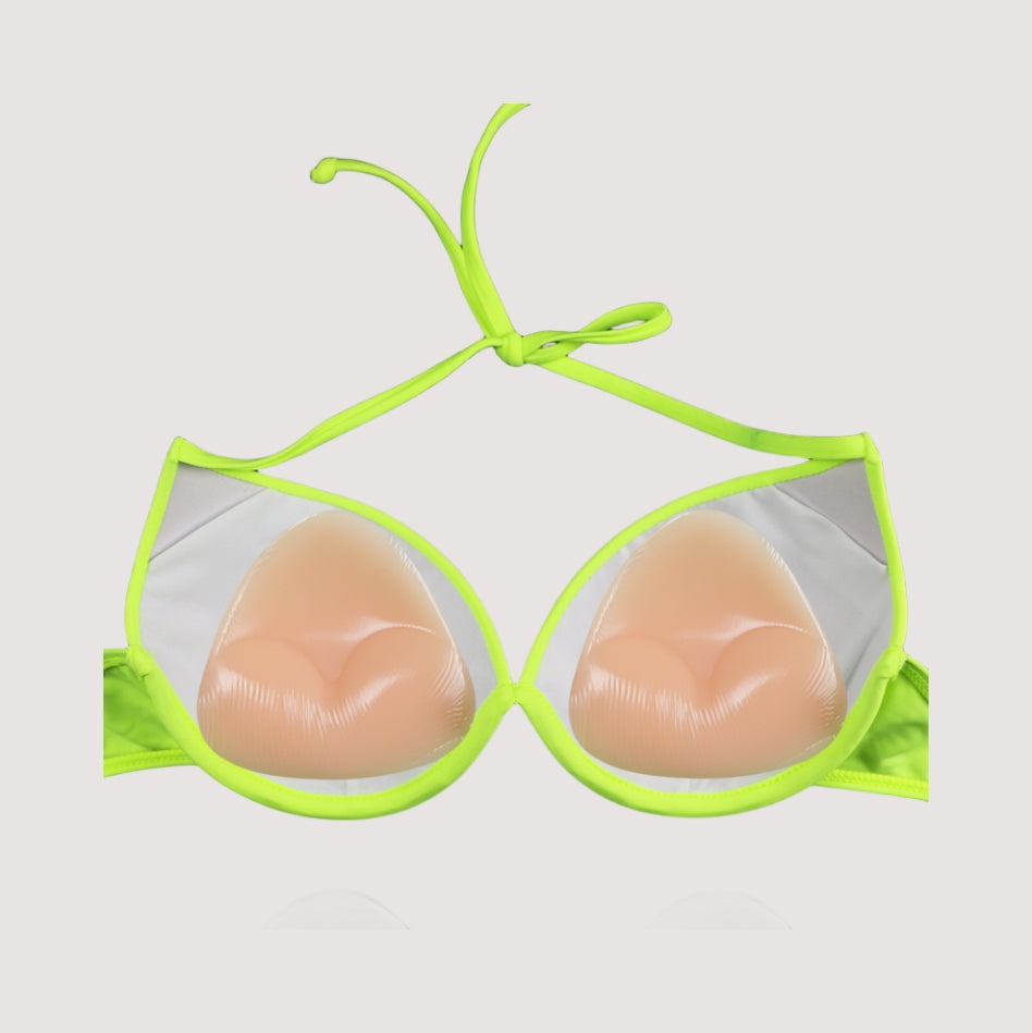 Thin on Top Thick on Bottom Silicone Push-Up Inserts