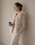 Premium Faux Fox Fur Eco Vest