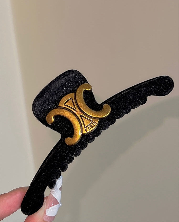 Velvet Vintage Hair Clip