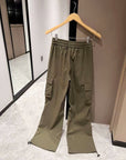 Army Green Cargo Pants with Excellent Fit