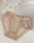 Japanese Sweet & Sexy Lace Mid-Rise Panties