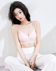 CALNIKEAN Anti-Gravity Milk Silk Breathable Lingerie Set