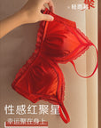 Lucky Red Wire-Free Bra