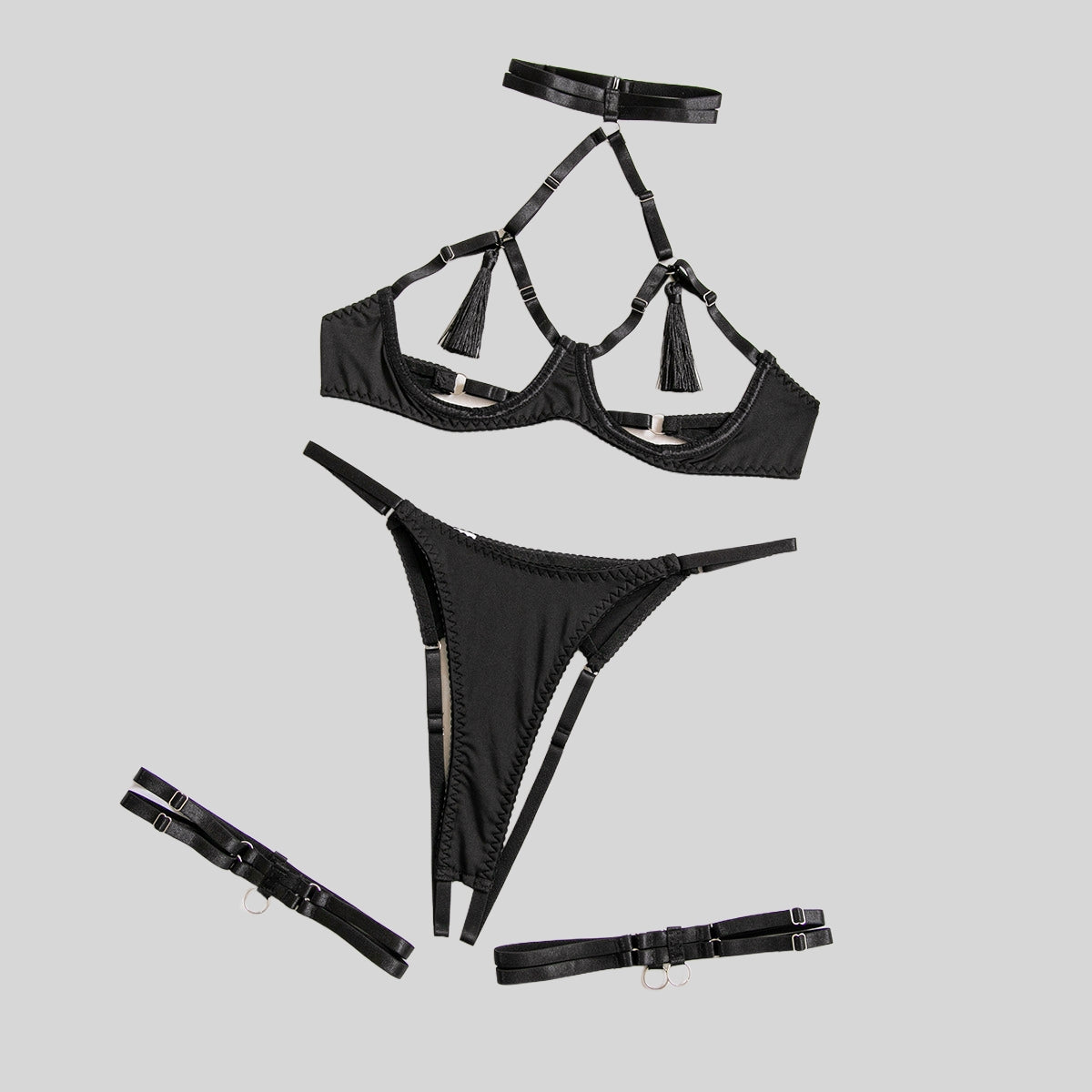 Cutout Lingerie Set