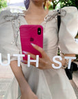 Detachable Bow Bubble Sleeve Dress