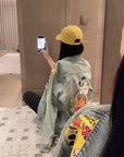 Mickey X Balenciaga Washed Denim Jacket