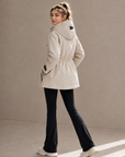 Winter White Duck Down Parka