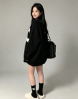 Triomphe Contrast Logo Knit Sweater with socks