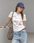 Korean-Inspired Embroidered Cotton Tee