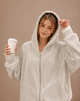 Korean-Style Double-Sided Fleece Lounge Set