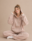 Korean-Style Double-Sided Fleece Lounge Set