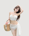 Fairy-Style Alluring 3-Piece Swimsuit Set