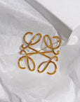 Vintage Hollow Out Brooch