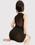 Sheer Seductive Sexy Bodycon Maxi Dress