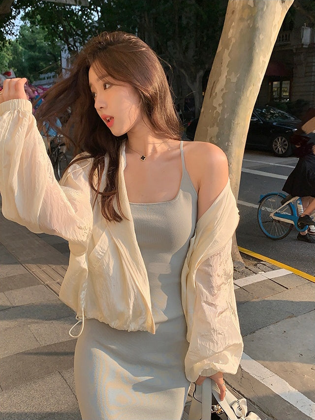 Minimalist A-Line Dress with Smooth Flow