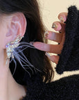 Unique Design Butterfly Feather Ear Cuff