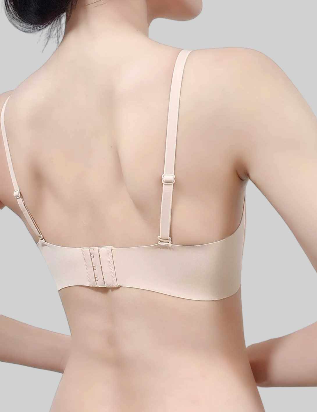 Japanese Seamless Wire-Free Push-up Smooth Thin Bra (No Panties