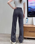 Throwback Still Series of Floor-Length Yoga Casual Sweatpants