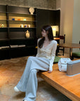 Ultra-Warm Thickened Wide-Leg Pants