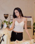 Misty Lace Padded Camisole