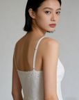 French lace camisole with built-in padded cups