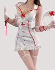 Deep-V Sexy Nurse Costume Set