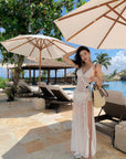 Exquisite 3D Floral Bikini 3-Piece Swimsuit Set
