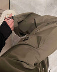 Army Green Cargo Pants with Excellent Fit