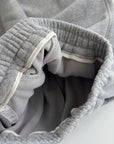 Korean Smile Patch Fleece Joggers