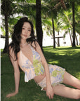 Fresh-Style 3-Piece Bikini Set Alluring Swimsuit