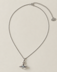 Crystal Saturn Pendant Necklace