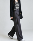 Korean Style Premium Relaxed Trousers