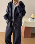 Double-Sided Fleece Lounge Set