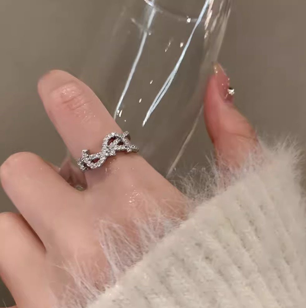 Full Pavé Open Ring