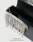 KARA MIDI FRINGE Crystal Tassel Bag
