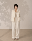 Korean Style 90% White Duck Down Vest